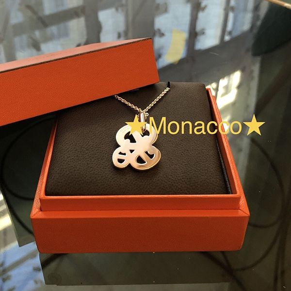 エルメス シェーヌダンクル 偽物 Pendant シルバーネックレスH109503B