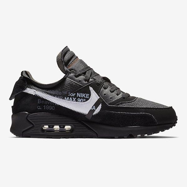 Off-White x ナイキ コピーAIR MAX 90 "BLACK" オフホワイト AA7293-001