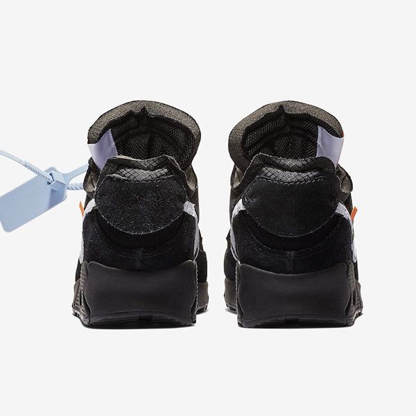 Off-White x ナイキ コピーAIR MAX 90 "BLACK" オフホワイト AA7293-001