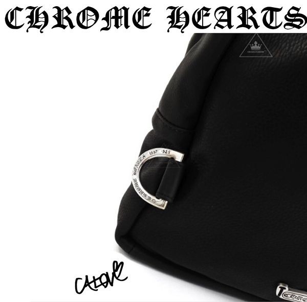 クロムハーツ スーパーコピー【Back to School】CHハート◆ﾚｻﾞｰﾊﾞｯｸﾊﾟｯｸ･BLK12159