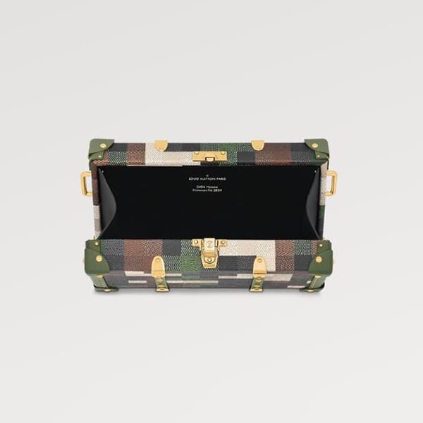 ルイヴィトン ダモフラージュ ウォレット 偽物 トランク バッグ M10489