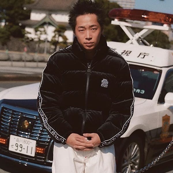 BlackEyePatch スーパーコピー ベロア パファー ダウンジャケット patch005