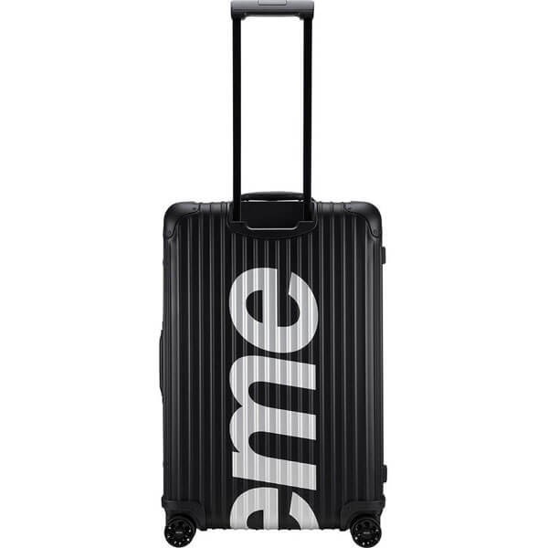 大人気話題コラボ リモワ シュプリーム スーツケース 偽物 SS18 トパーズ マルチホイール 82L 入手困難