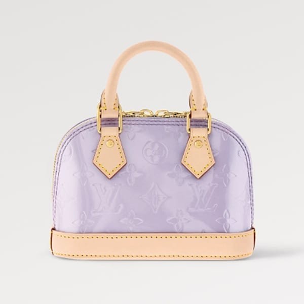 ルイヴィトン LV ナノ アルマ ヴェルニ 偽物 ショルダーバッグ M82974