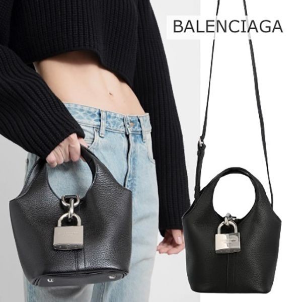 バレンシアガ locker hobo bag S バッグ スーパーコピーレザーbl01113