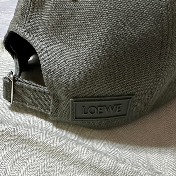 ロエベ 偽物 patch cap in canvas ベースボールキャップ 2色 lyw3213