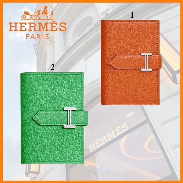 エルメス コピー ベアン 二つ折り財布 2色 H039795CK93