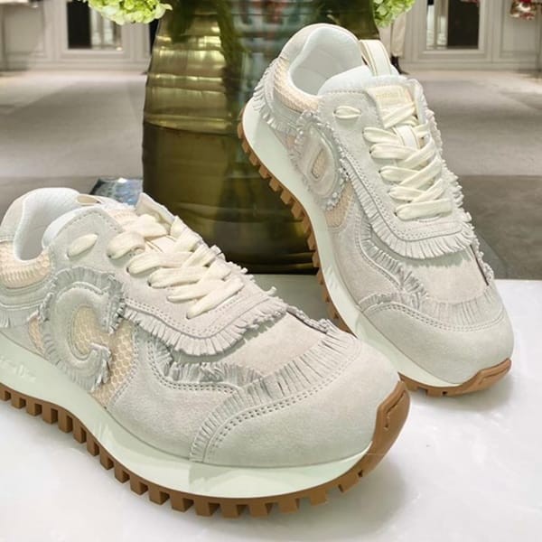 ディオール C`EST DIOR フリンジ スニーカー コピー♪4色 KCK403SUH_S18U