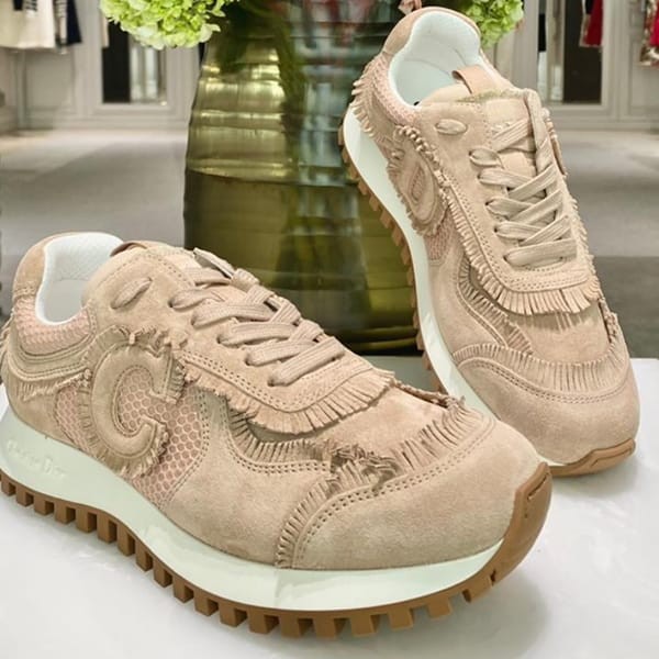 ディオール C`EST DIOR フリンジ スニーカー コピー♪4色 KCK403SUH_S18U