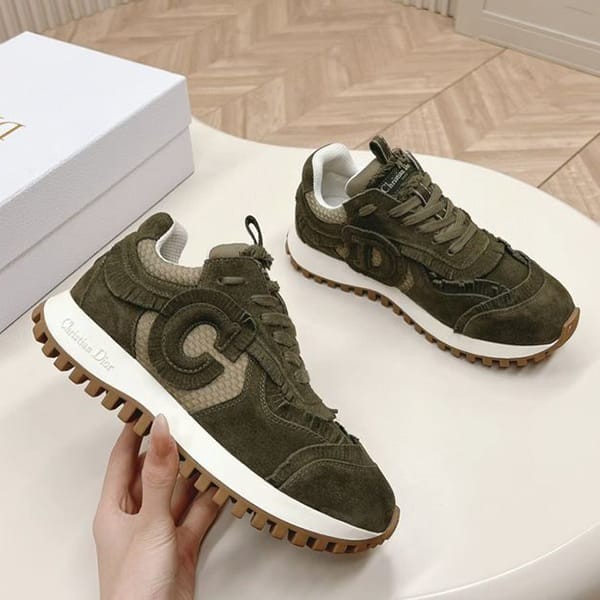 ディオール C`EST DIOR フリンジ スニーカー コピー♪4色 KCK403SUH_S18U