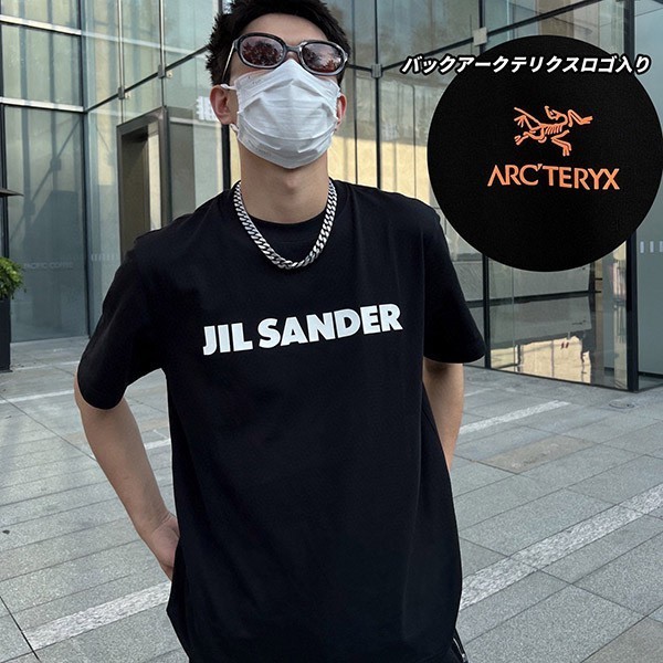 ジルサンダー+ x アークテリクス 偽物 リフレクティブ コラボTシャツ 男女兼用 szn003