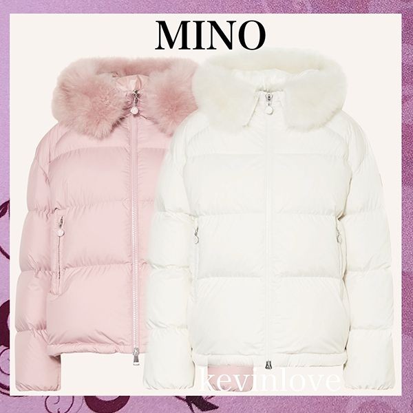 ☆モンクレール ダウン MINO 偽物☆カシミヤファーが素敵なダウン MINO1261