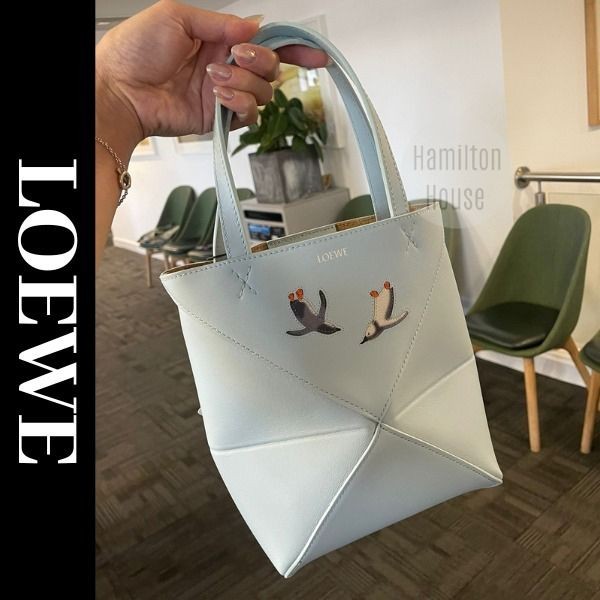 激安価格！ロエベ x Suna Fujita  コラボ ペンギン トートバッグ 偽物ミニ02203