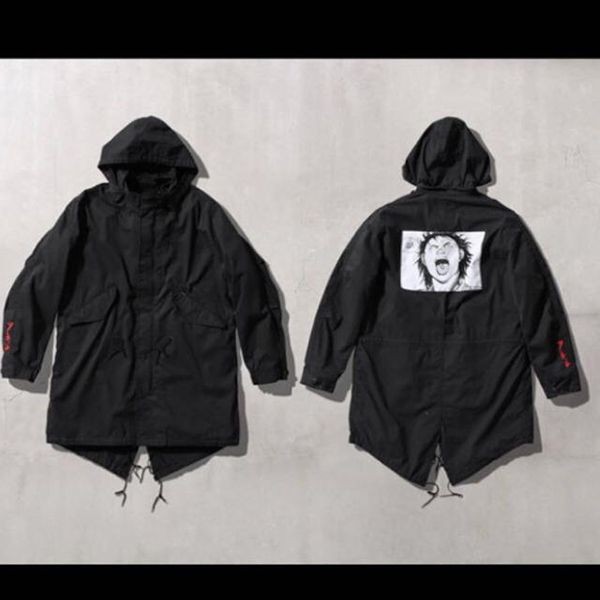 大人気★即完売必至★シュプリーム×アキラ 偽物コラボ!!★AKIRA★フィッシュテイルパーカーak03063