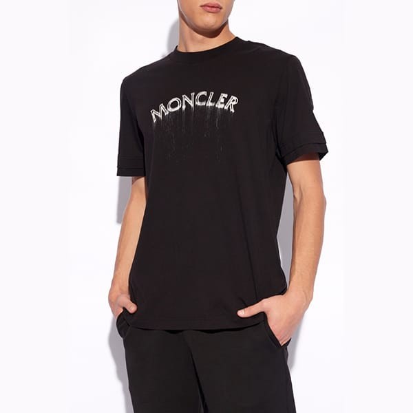 モンクレール 偽物 ルーズフィット コットン Tシャツ 2色 J10918C0000289A17001