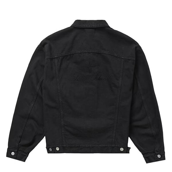 【シュプリーム x Stone Island】23FW デニム トラックジャケット 偽物 2色 spm33321