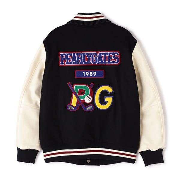 PEARLY GATES 偽物 スーパー140メルトンカレッジワッペン gat005