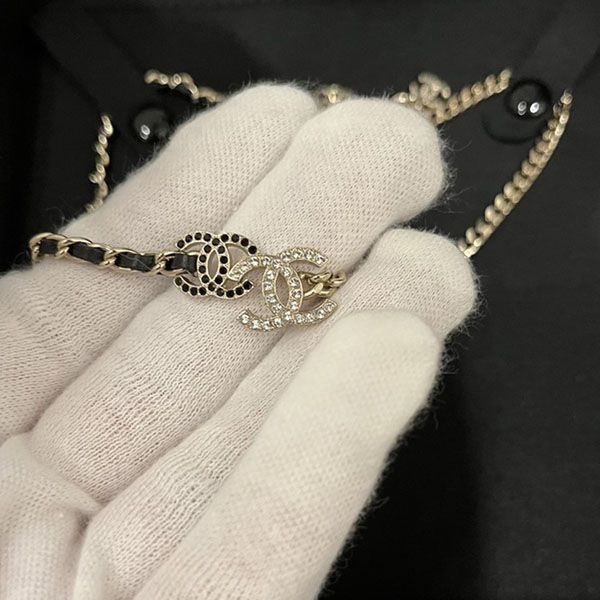 シャネル ダブルロゴ ネックレス コピー AB9278 B09009 NK077