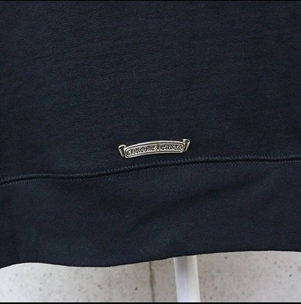 人気話題コラボ！クロムハーツ クルーネック コピー裏起毛 スウェット ロゴ刺繡 長袖ch032035
