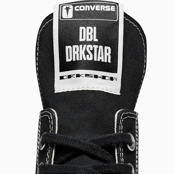 CT70 X DRKSHDW偽物（リック オウエンス）DBL DRKSTAR BLACK HI CUT A04954C