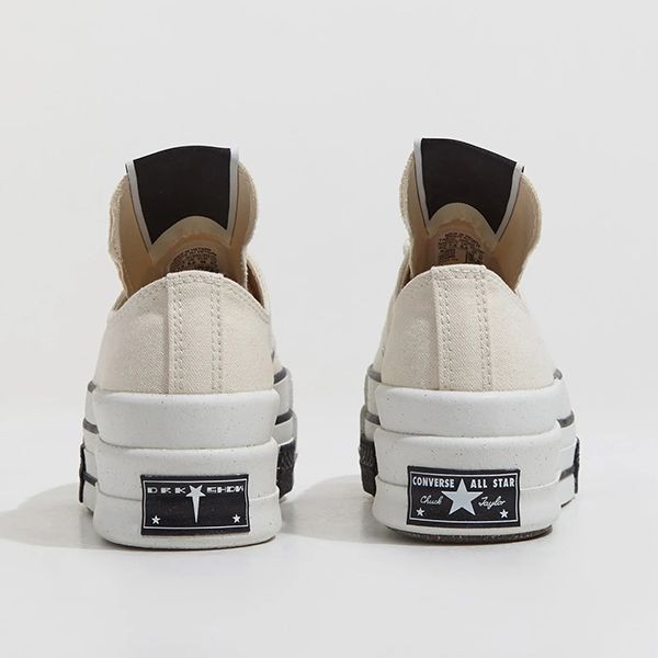 CT70 X DRKSHDW（リック オウエンス コピー）DBL DRKSTAR IVORY LOW CUT A04955C