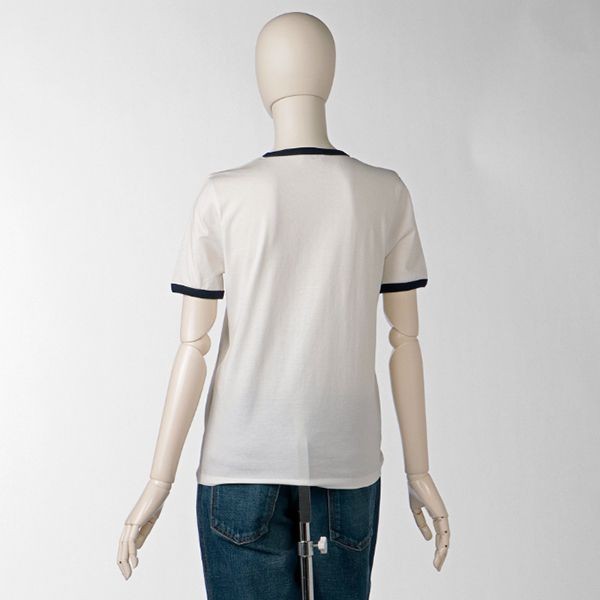 国内完売★セリーヌ Tシャツ 偽物70’S ロゴ クルーネック ショートスリーブ2X36H 671Q 01MA