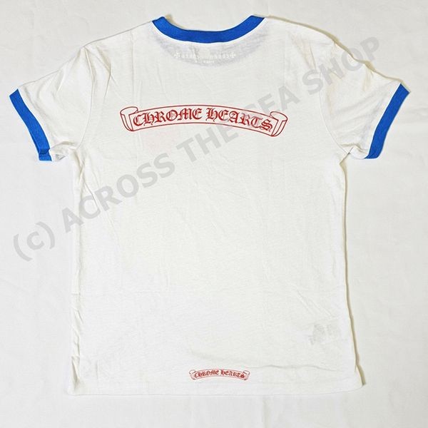 ★クロムハーツ★スクロール コピーHorseShoe Logo レディース Tシャツch03061