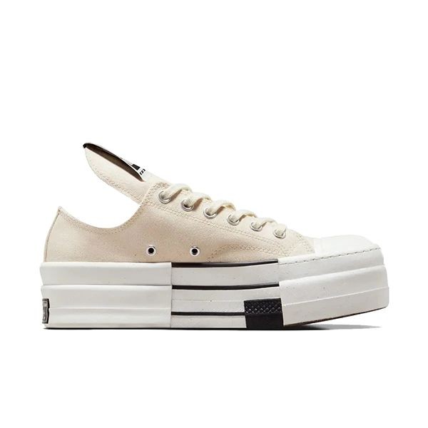 CT70 X DRKSHDW（リック オウエンス コピー）DBL DRKSTAR IVORY LOW CUT A04955C