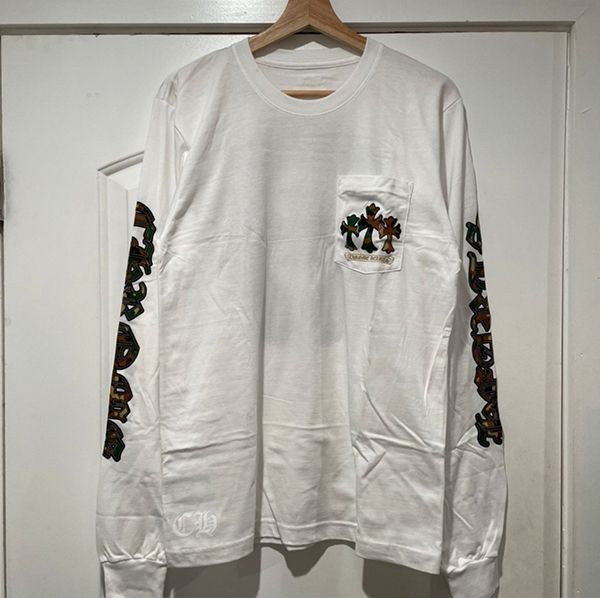 クロムハーツ Camouflage コピークロムハーツ カモ ロンT ch032110