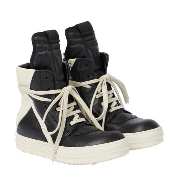 ジオバスケット 偽物 RICK OWENS GEOBASKET ハイカット スニーカー 4色