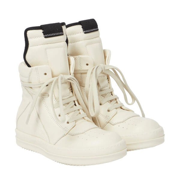 ジオバスケット 偽物 RICK OWENS GEOBASKET ハイカット スニーカー 4色