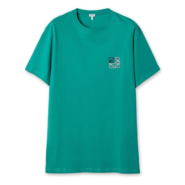 人気 ロエベ Tシャツ 偽物 激安 アナグラム ロゴ コットン  レギュラーフィット
