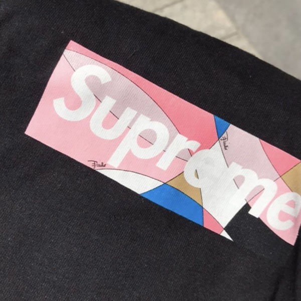 Supreme Emilio Pucci Box Logo Tee エミリオプッチ ボックス
