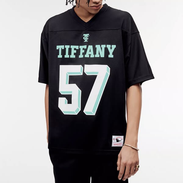 Tiffany x NFL x Mitchell & Ness 話題のコラボシャツ フットボール ジャージー