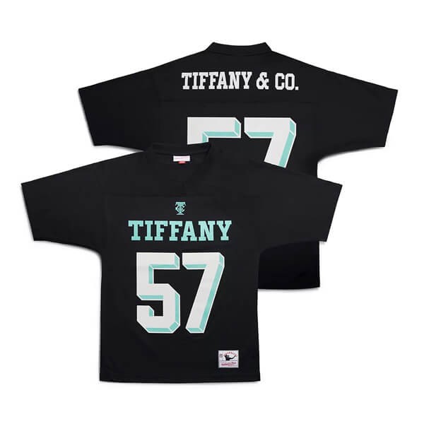 Tiffany x NFL x Mitchell & Ness 話題のコラボシャツ フットボール ジャージー