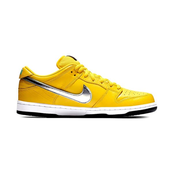 Nike SB Dunk Low Diamond Supply Co Canary Diamond FF 2018 Yellow BV1310-700