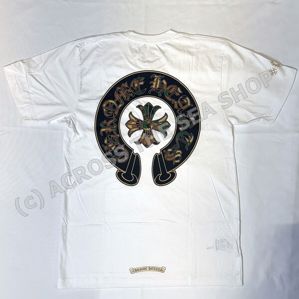 クロムハーツ Tシャツ 偽物 CH プラス ホースシュー カモ 迷彩 2カラー