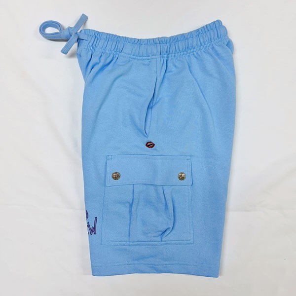 クロムハーツ マッティボーイ ショートパンツ 偽物 Brain New Blue Short Pants