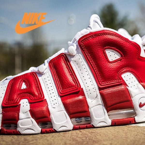 ナイキ モアテン 偽物 Air More Uptempo White Red Varsity Red SS 16 2016