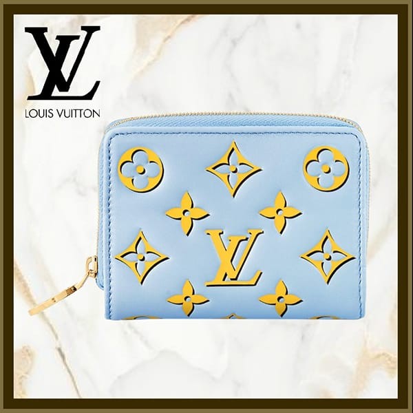 ルイヴィトン ★ ポルトフォイユルー 偽物 LV ミニ財布 M83687