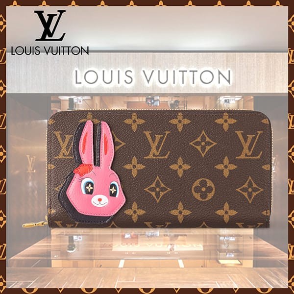 ルイヴィトン ジッピーウォレット コピー LV 長財布 うさぎ M83689
