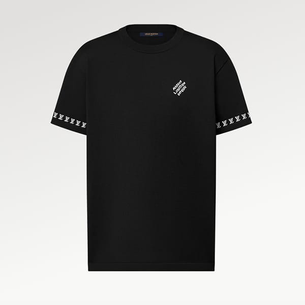 ルイヴィトン シンプルTシャツ パロディ 半袖 2色 1AFQSH