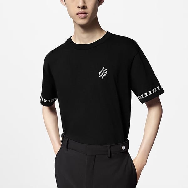 ルイヴィトン シンプルTシャツ パロディ 半袖 2色 1AFQSH