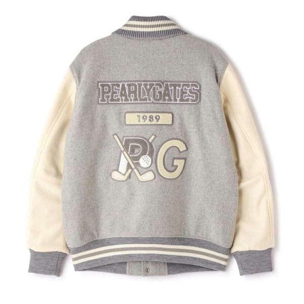 PEARLY GATES 偽物 スーパー140メルトンカレッジワッペン gat005
