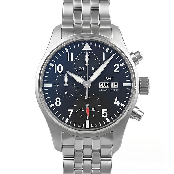7日間返品返金保障IWC パイロットウォッチ 偽物 クロノグラフ41 IW388113