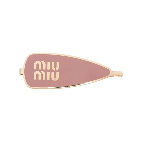 新作限定ミュウミュウ エナメルメタル ヘアクリップ スーパーコピーmiu5211