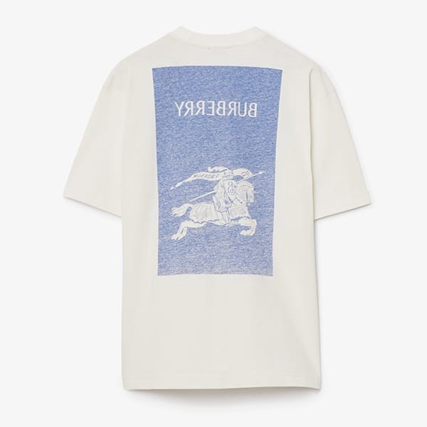 バーバリー EKD コットン Tシャツ パロディ リラックスフィット 80902031