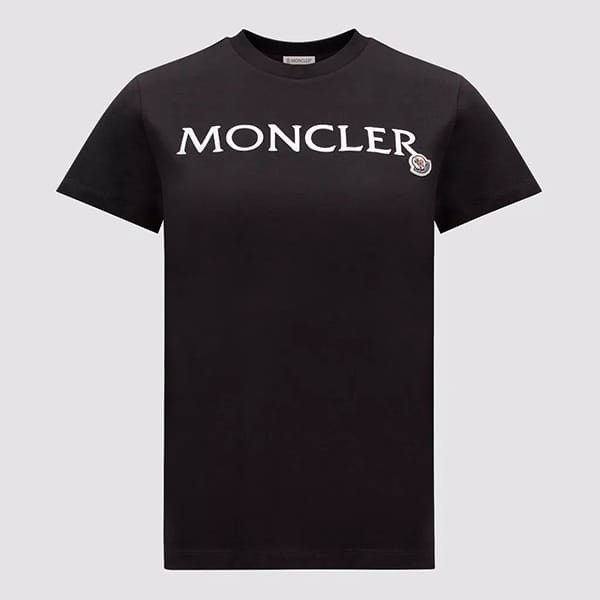 モンクレール 刺繍ロゴ コットン Tシャツ n級品 7色 J10938C00006829HP50B