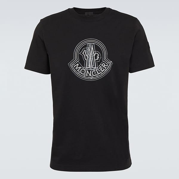 モンクレール ロゴモチーフ コットン Tシャツ 偽物 3色 J10918C0002889A17999