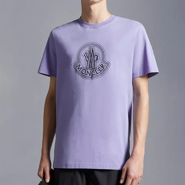 モンクレール ロゴモチーフ コットン Tシャツ 偽物 3色 J10918C0002889A17999